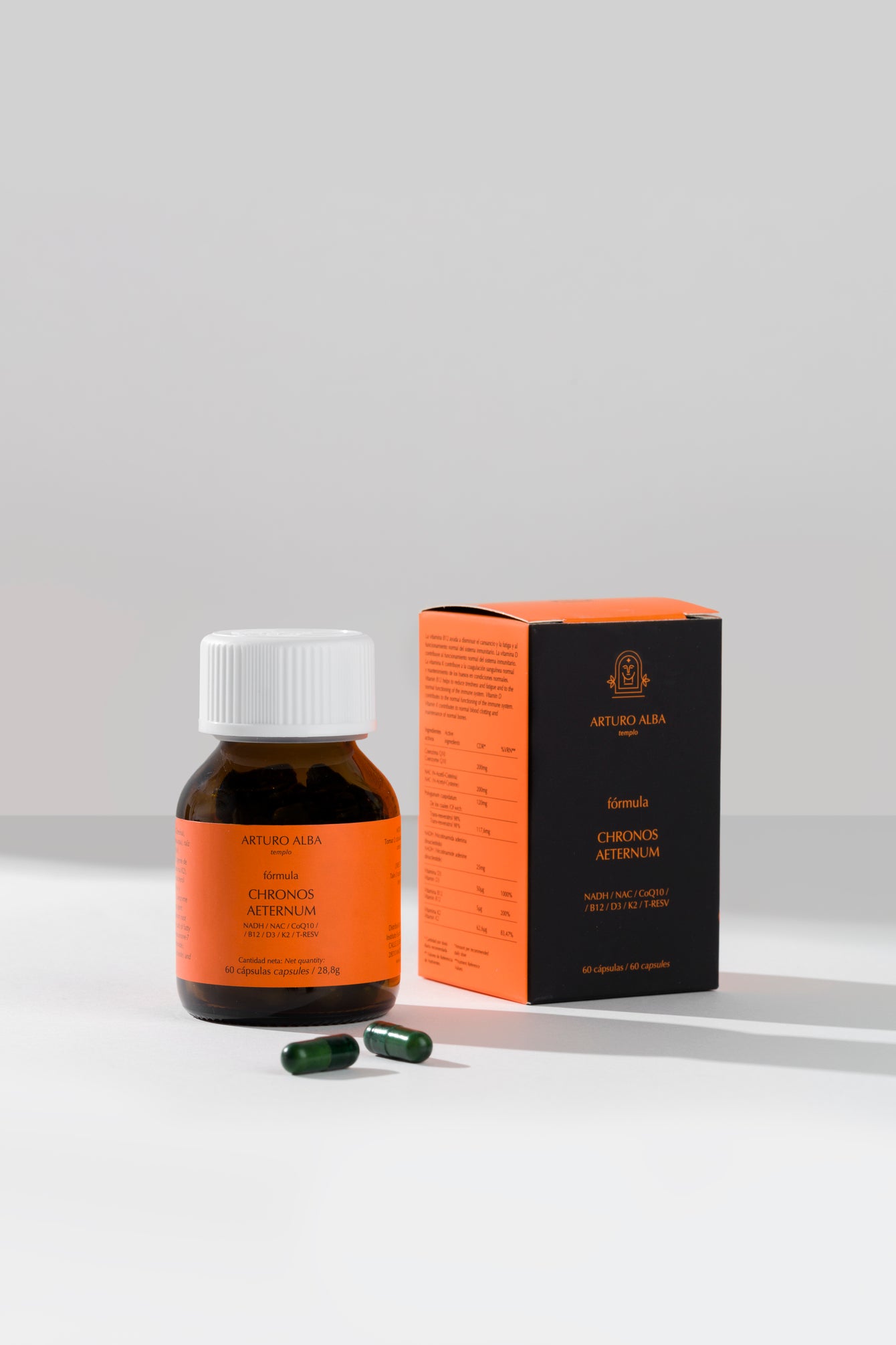 Chronos Aeternum 60 cápsulas - Arturo Alba