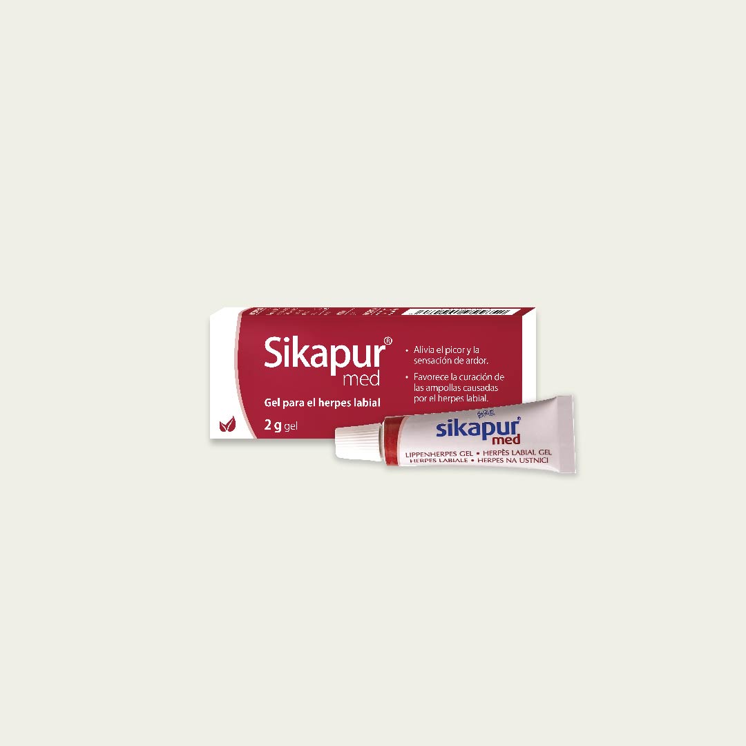 Sikapur Med Gel para el herpes labial 2g - Vitae