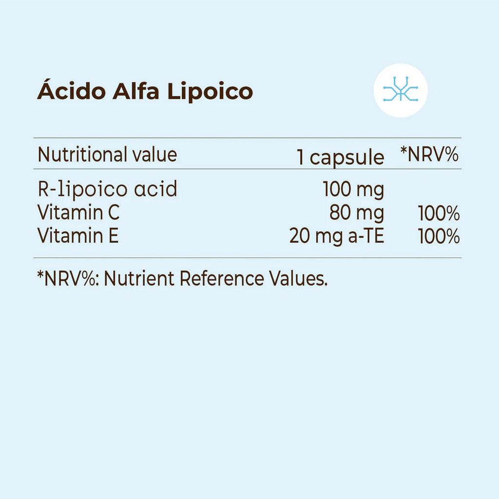 Alpha Lipoic Acid 60 cápsulas - Kobho