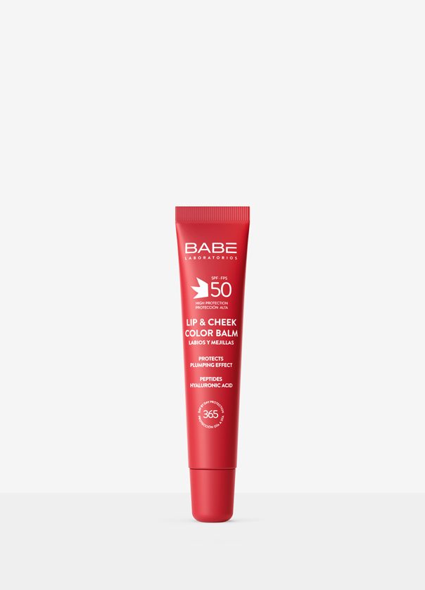 Bálsamo Rojo SPF 50+ para Labios y Mejillas 20 ml - Babé