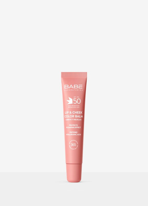 Bálsamo Rosa SPF 50+ para Labios y Mejillas 20 ml - Babé
