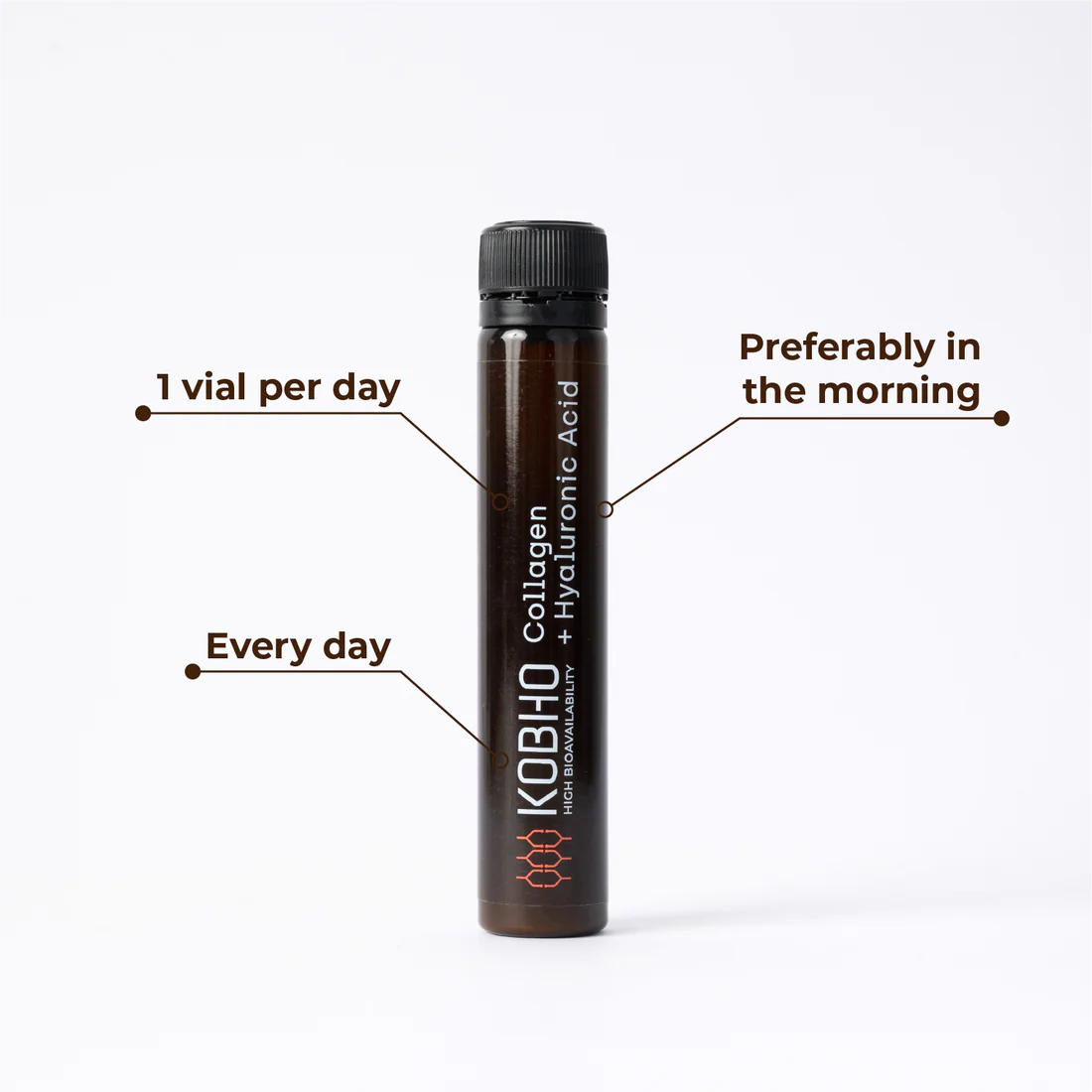 Colágeno + Ácido Hialurónico 20 viales - Kobho