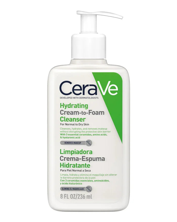 Limpiadora Crema-Espuma Hidratante - CeraVe