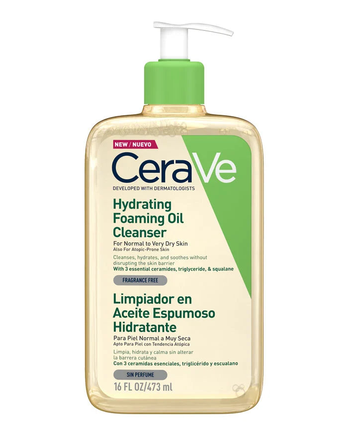 Limpiador en Aceite Espumoso Hidratante 473 ml - CeraVe