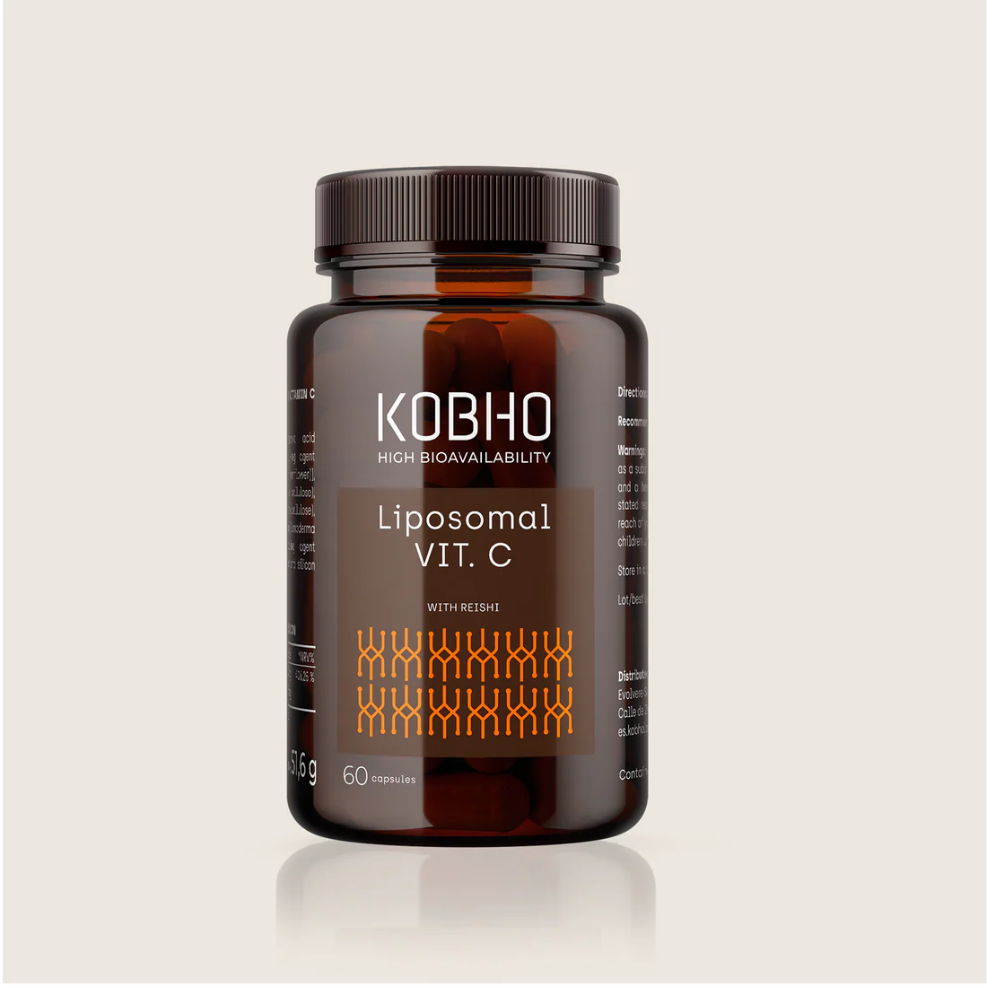 Liposomal VIT. C 60 cápsulas - Kobho