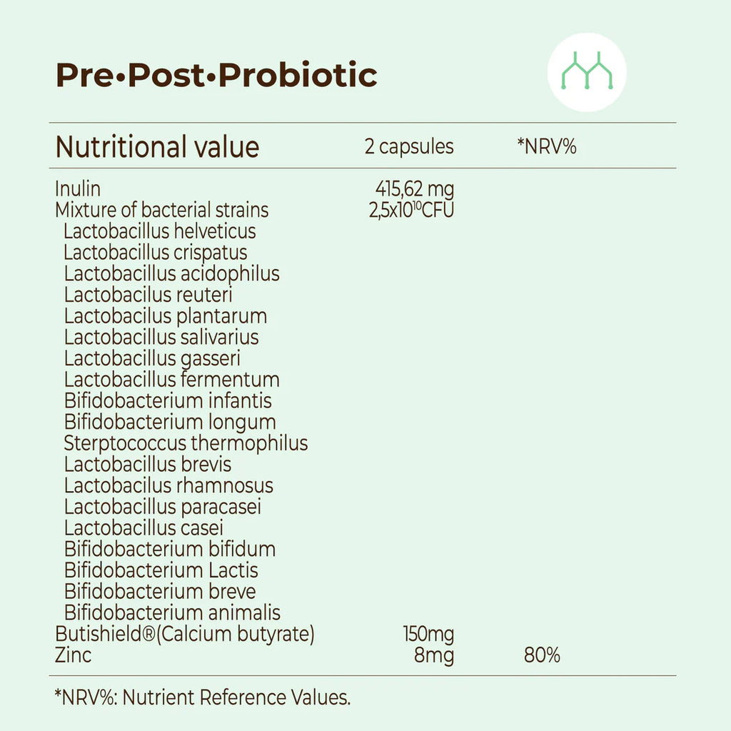 Pre-Post Probiotic 60 cápsulas - Kobho