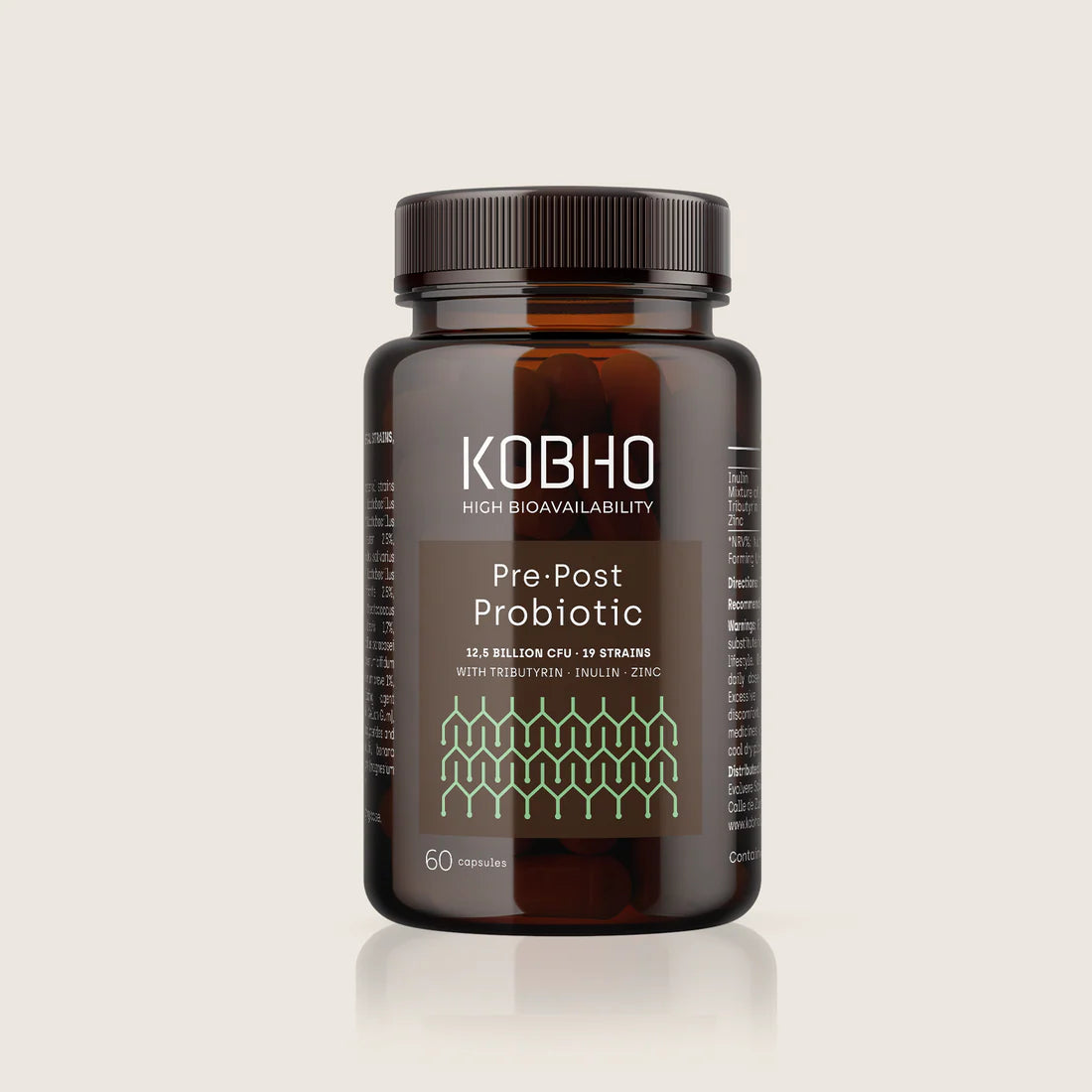Pre-Post Probiotic 60 cápsulas - Kobho